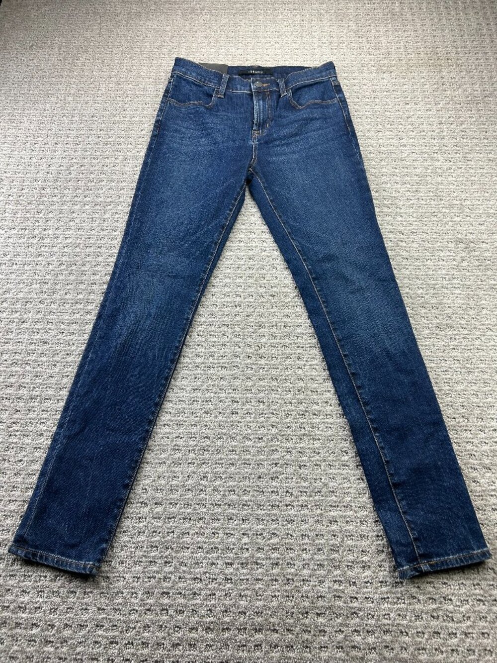 J Brand Maria High Rise Skinny Leg Jeans Women Size 26 Blue Stretchy Denim Pants